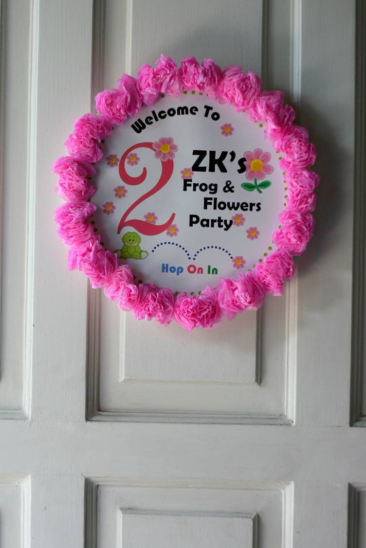 ZK's Frog and Flower Party