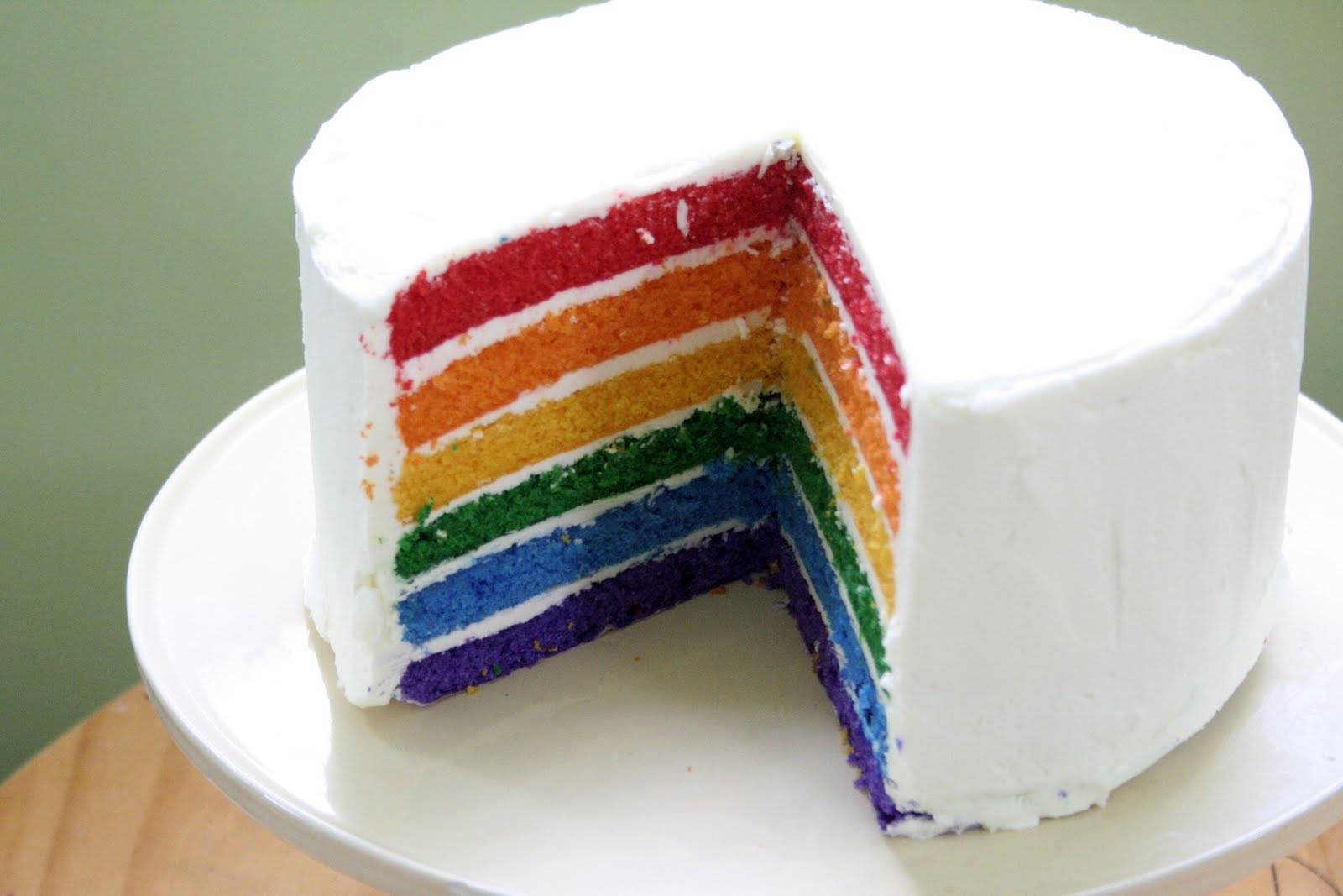 Rainbow Cake, Pelangi Di Mana-Mana