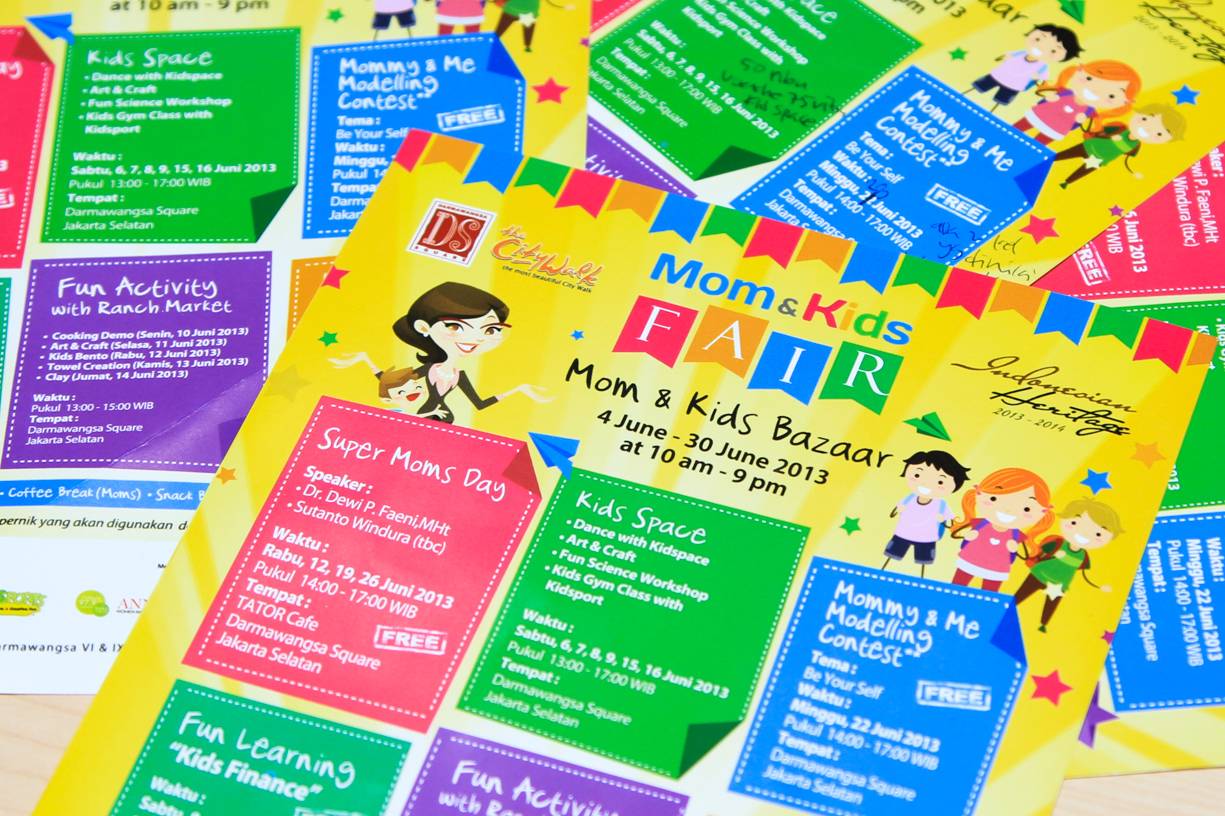 Belanja Sambil Belajar di Mom & Kids Fairs