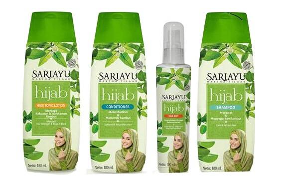 Sariayu Hijab Hair Tonic Lotion, Solusi untuk Rambut Rontok