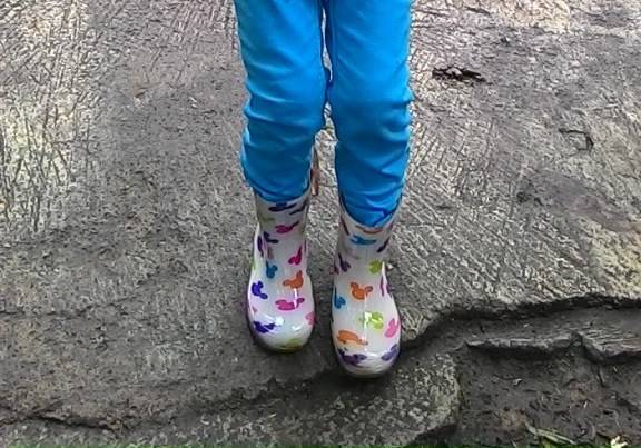 Today's Outfit: Rubber Rain Boots!