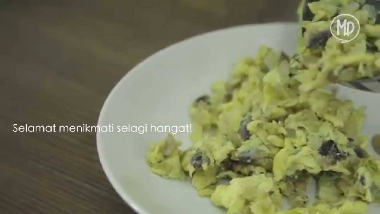 Sarapan Praktis: Scramble Egg with Mushroom