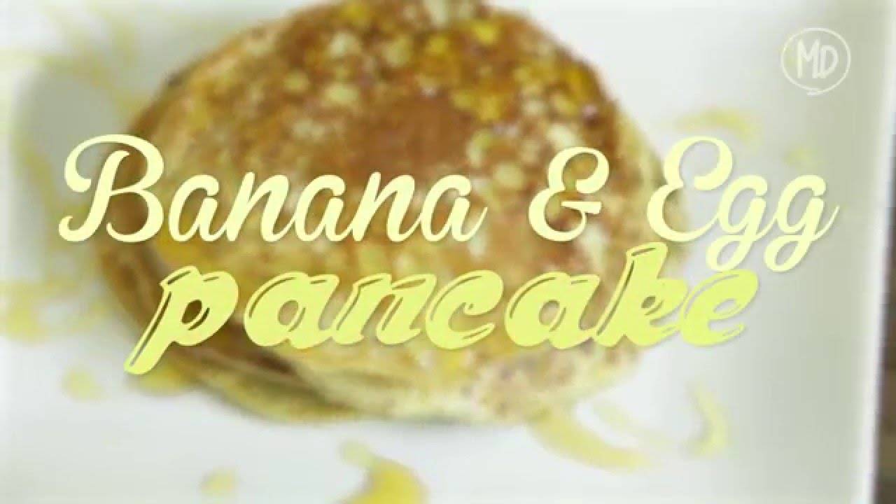 Banana and Egg Pancake