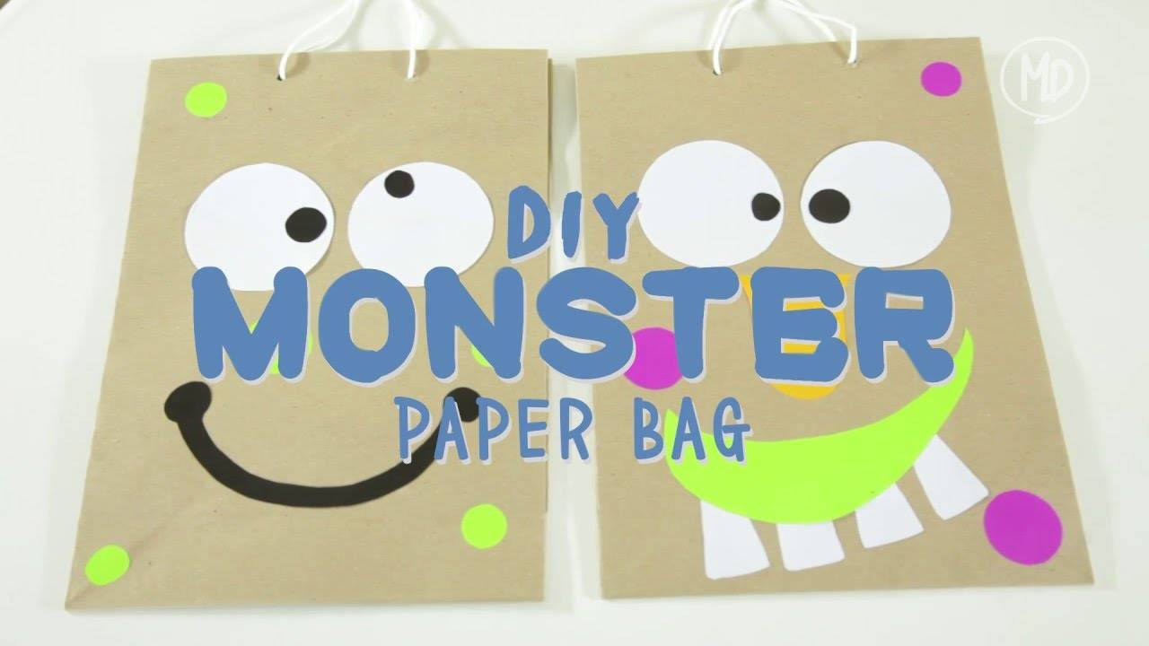 DIY: Monster Paper Bag