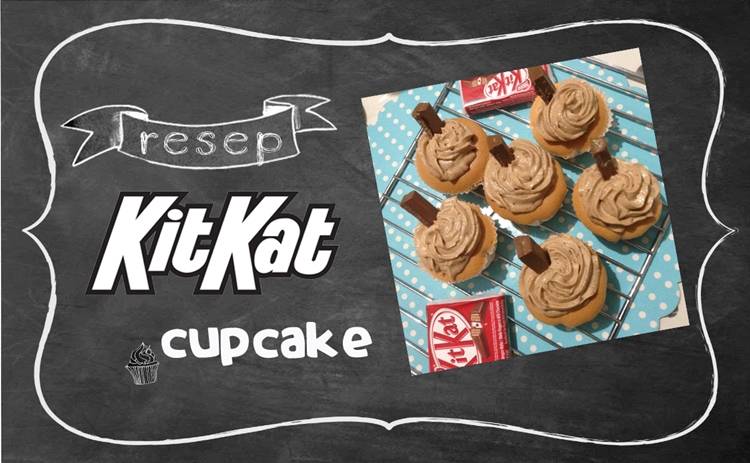 Resep Kitkat Cupcake