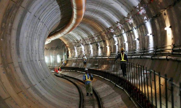 Hore, Pembangunan Proyek MRT Sudah Mencapai Lebih dari 70%
