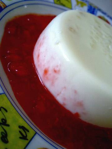 Strawberry Panna Cotta