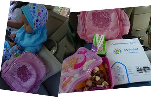 Inside Jehan’s School Bag