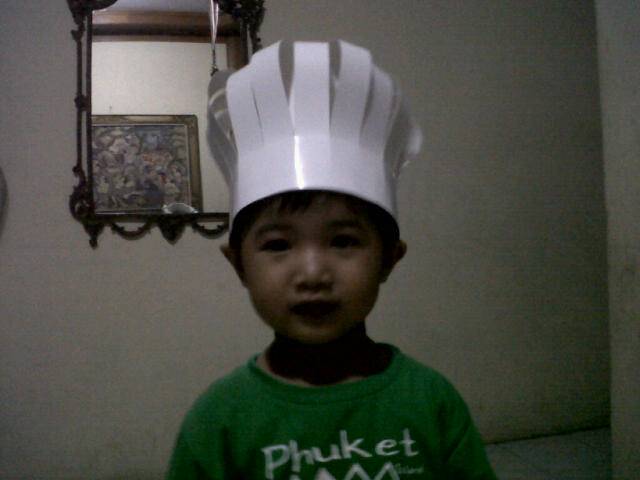 Membuat Topi Koki Sederhana