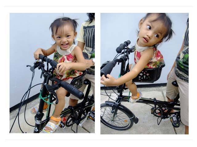 Bersepeda dengan Si Kecil