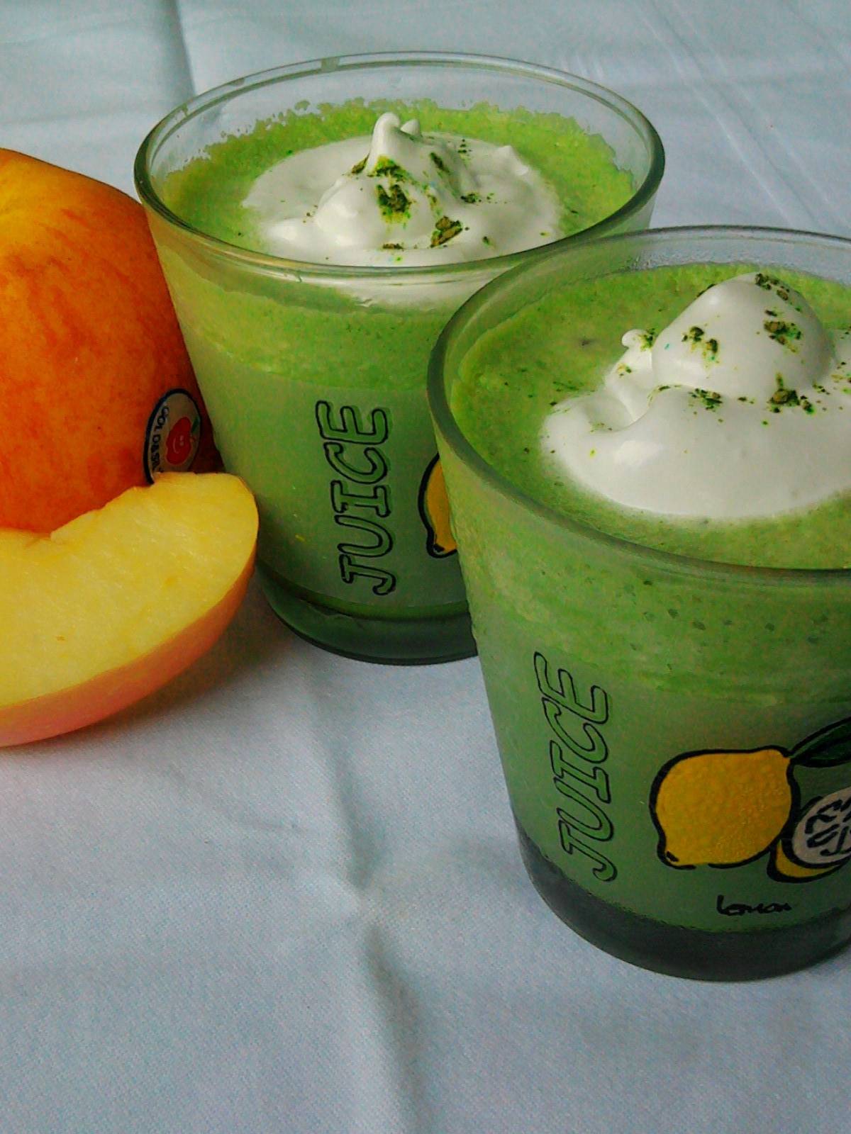 Milky Greentea Apple Shake