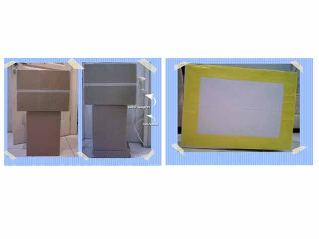 DIY: Pom Bensin Kardus