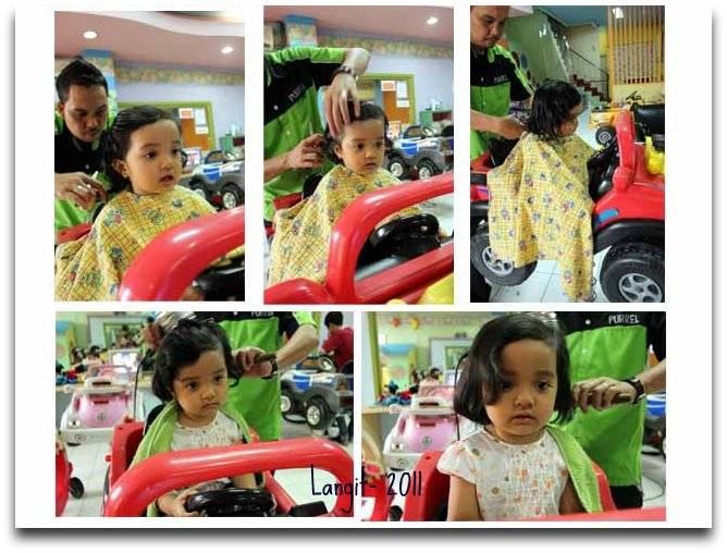 Make Over si Kecil di Purrel Salon