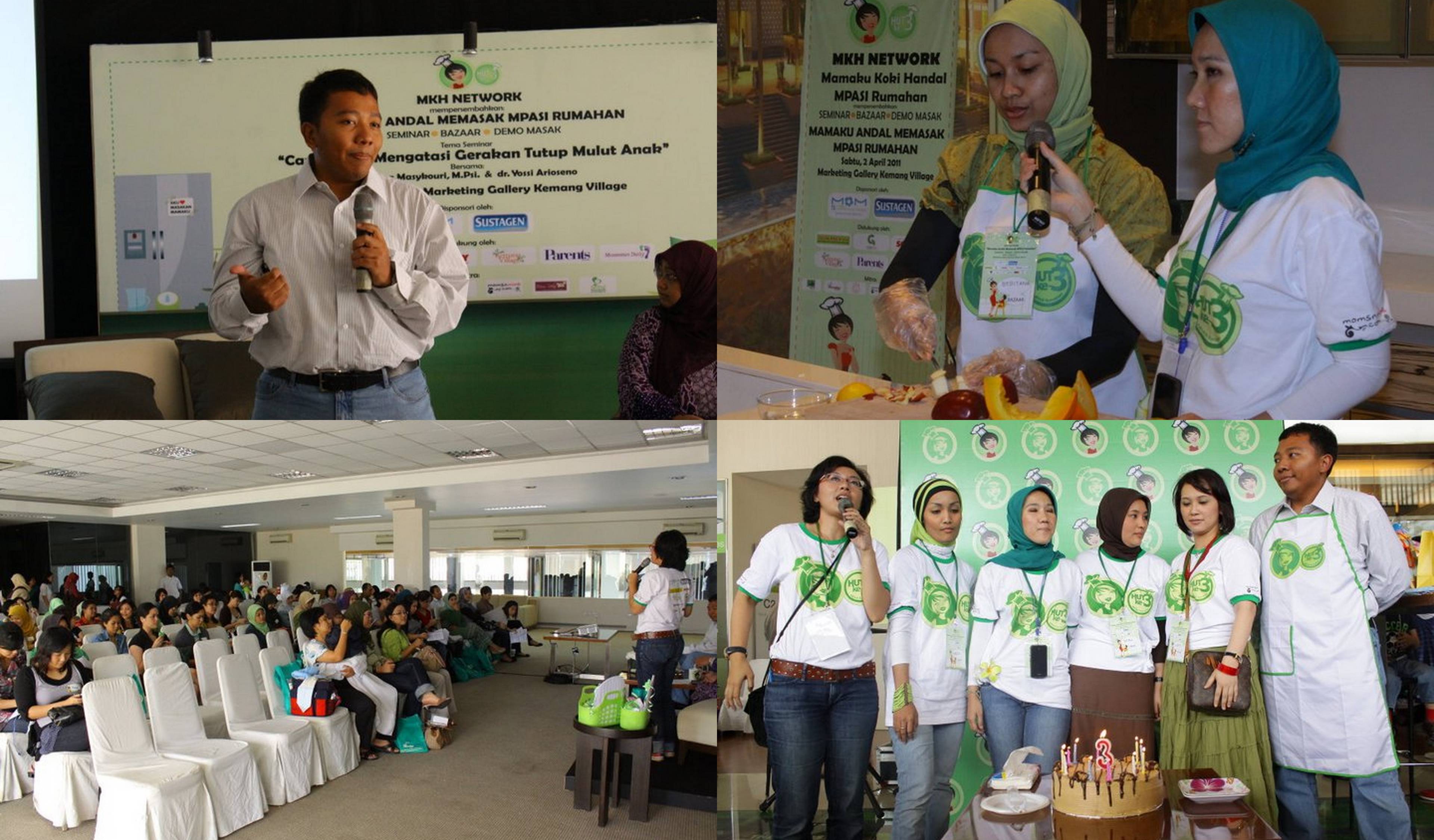 Perangi GTM di Ultah Mamaku Koki Handal