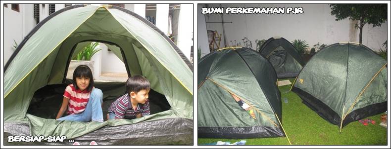 Berkemah Seru Bersama Tetangga
