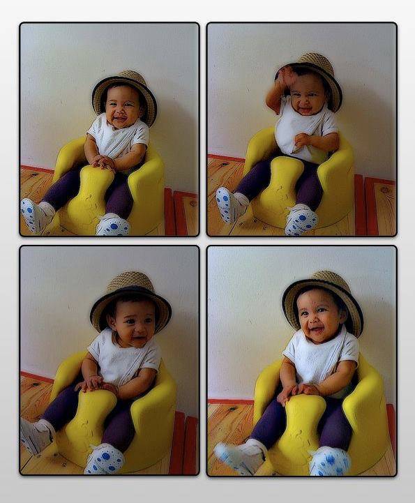 Latihan Duduk dengan Bumbo Seat