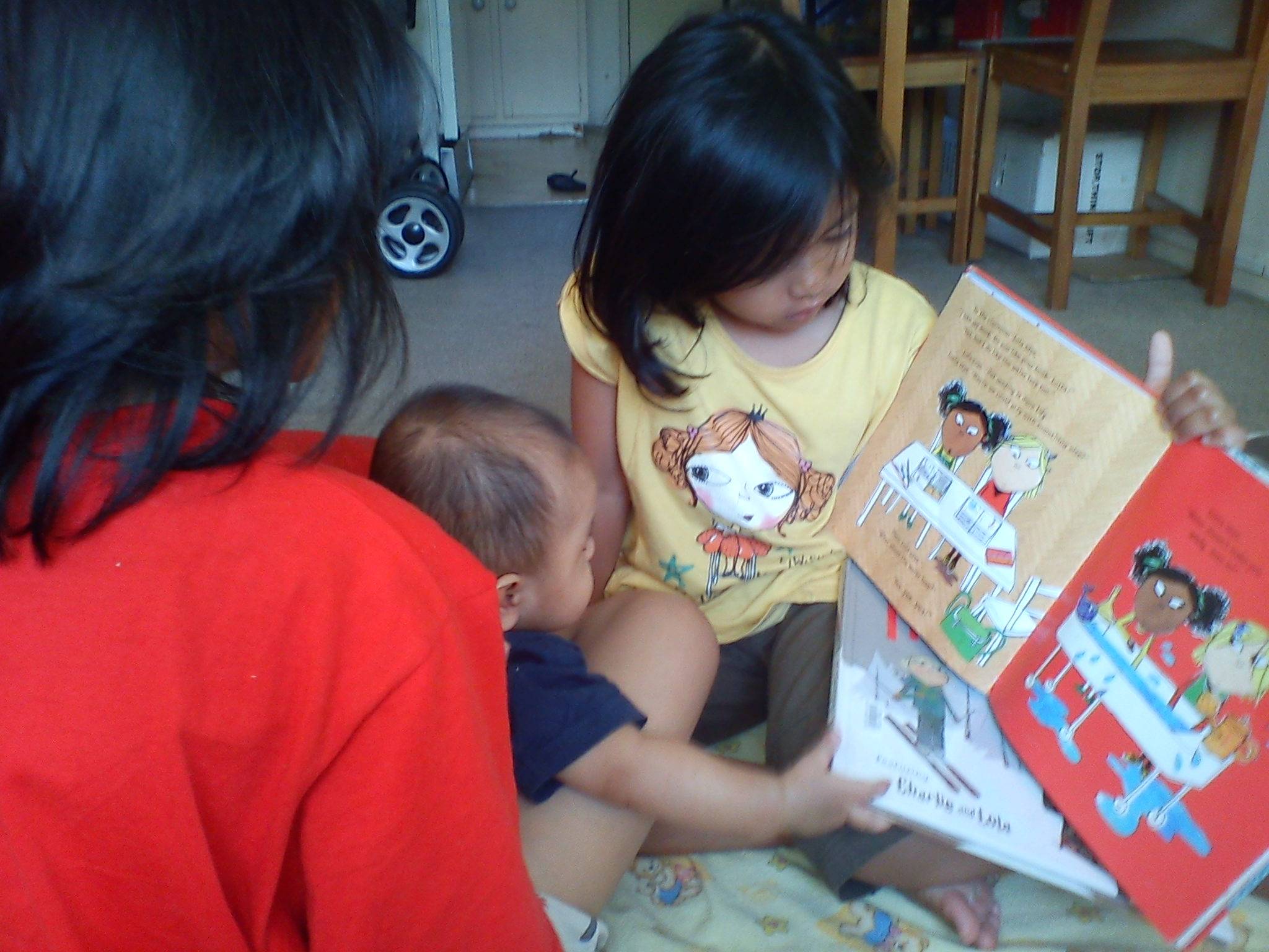 Reading With The Baby