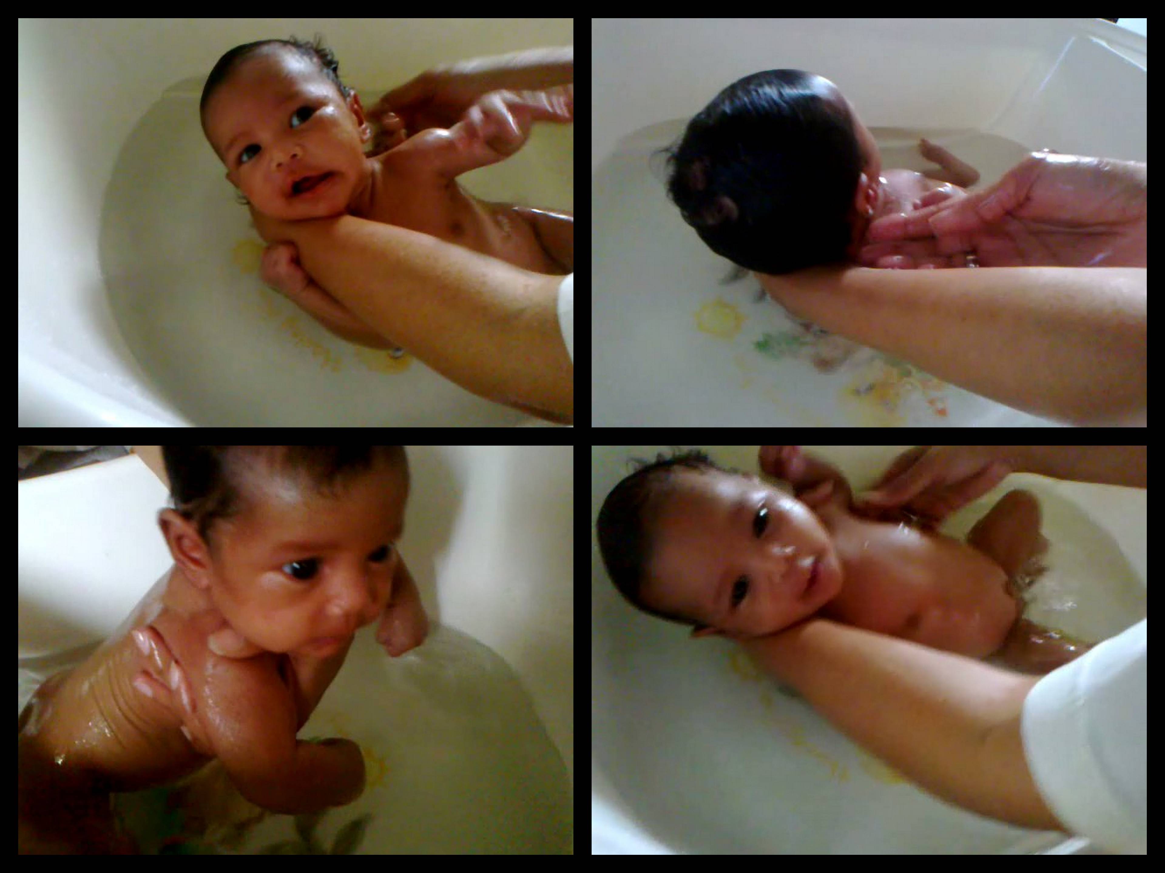 Kiat Memandikan Newborn