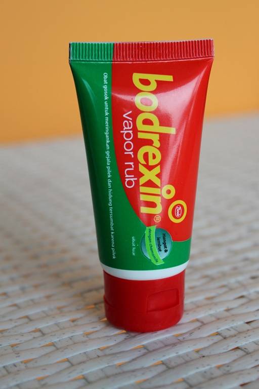 Bodrexin Vaporub, Meringankan Gejala Flu