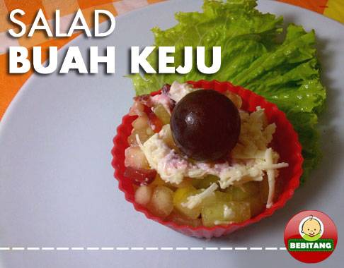 Salad Buah Keju