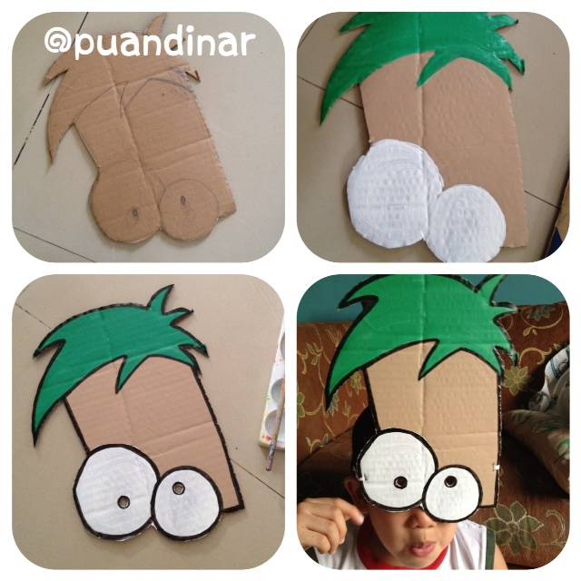 DIY: Cardboard Headpiece