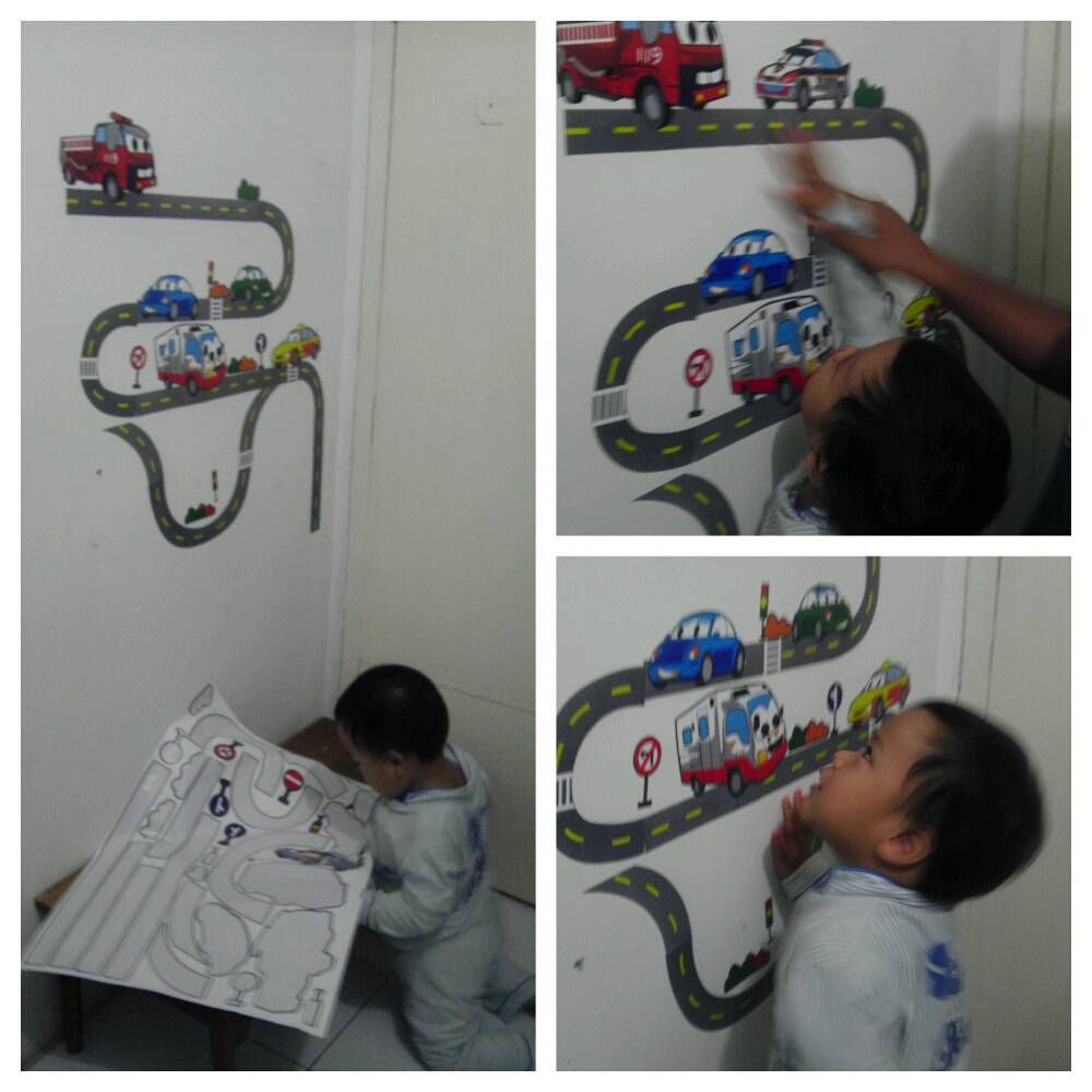 Stiker Dinding, Dua Fungsi Sekaligus!