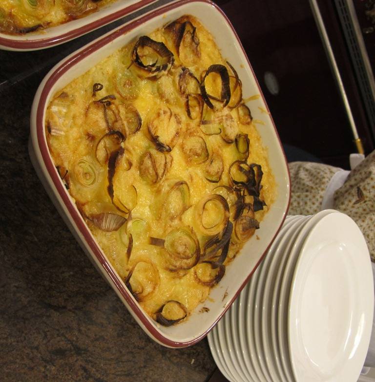Shepherd Pie with Leek and Cheese