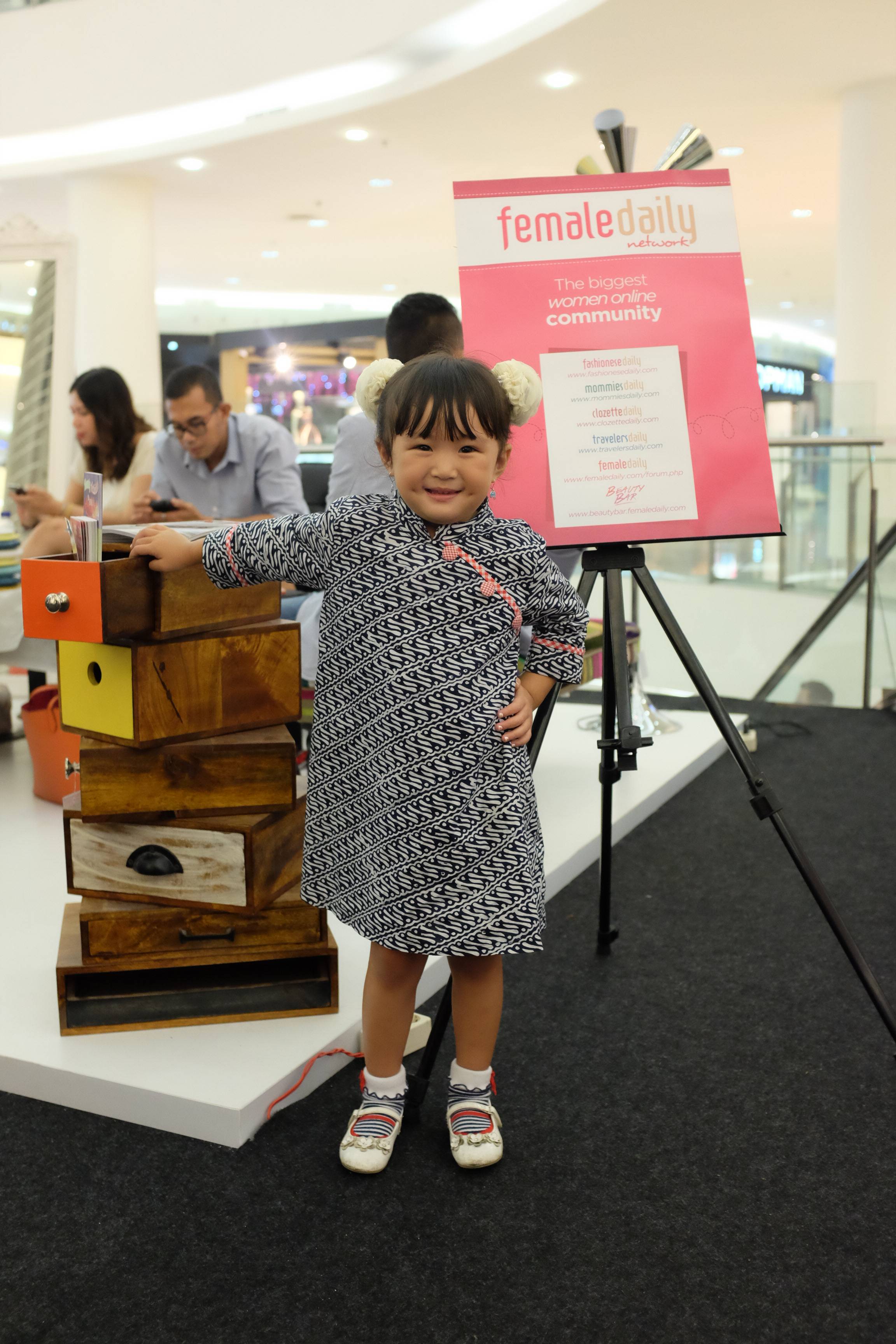 Today's Outfit: Batik Cheongsam ala Claire 