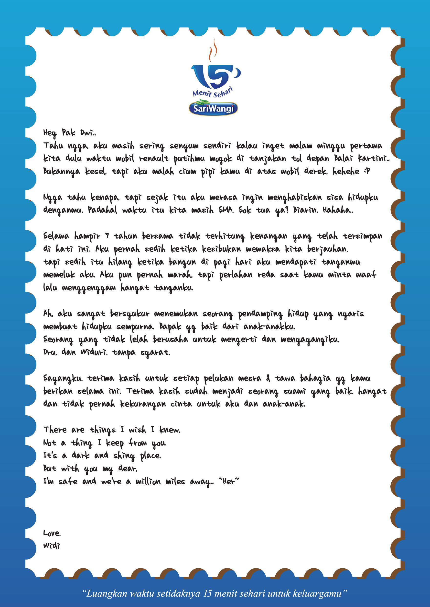 Family Friday: Widi Mulia dan Dwi Sasono, Selalu Membina Komunikasi