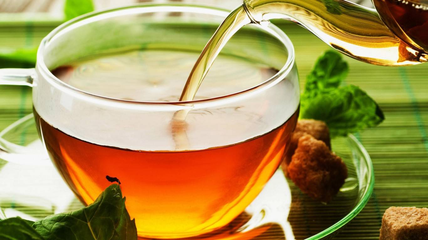 Minum Teh, Banyak Manfaatnya
