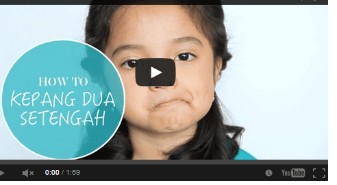 How To: Kepang Dua 'Setengah'
