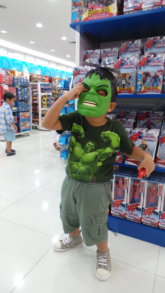 Today's Outfit : I am Hulk