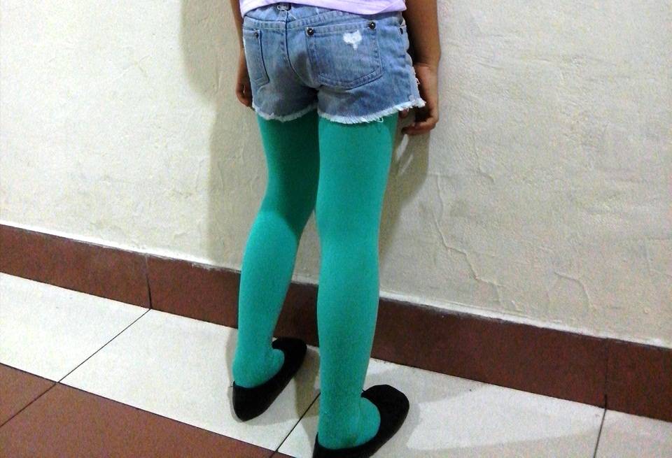 Today's Outfit: Short And Stocking