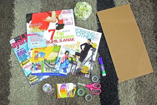 DIY: Scrapbook Dari Majalah Bekas