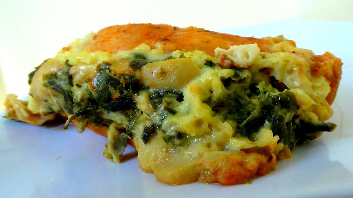 Spinach and Mushroom Stuffed Chicken Breasts
