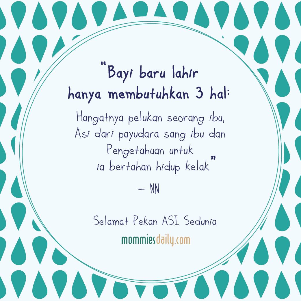 Pekan ASI Sedunia: Breastfeeding Now