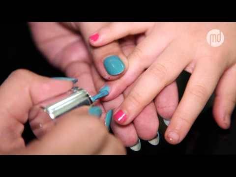 Simple Kids Nail Art