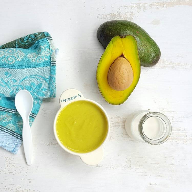 Resep MPASI Untuk Usia 6 Bulan: Pure Alpukat