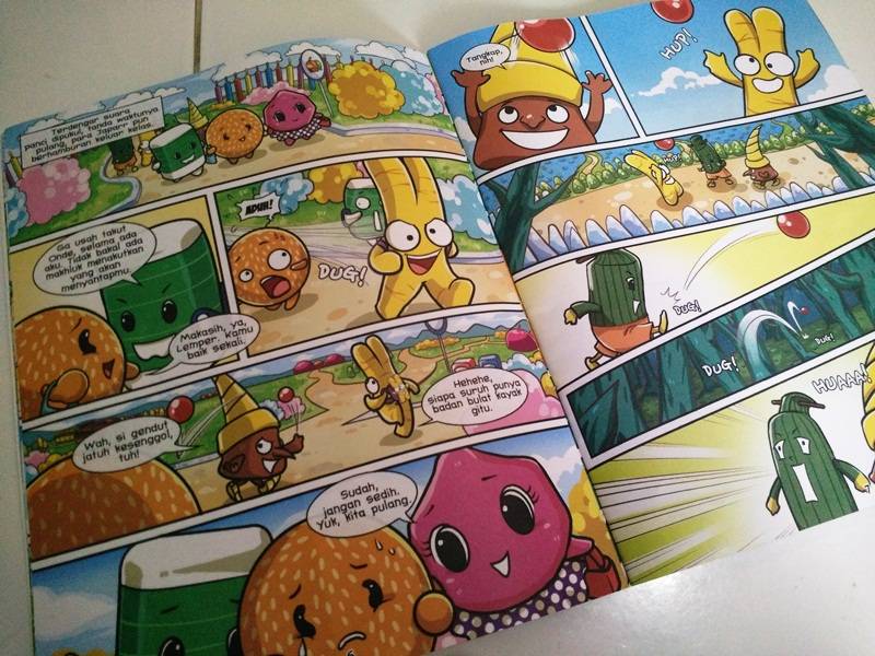 Japarr, Kenalkan Jajanan Pasar Lewat Komik