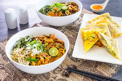 Mie Kangkung BlackGarlic