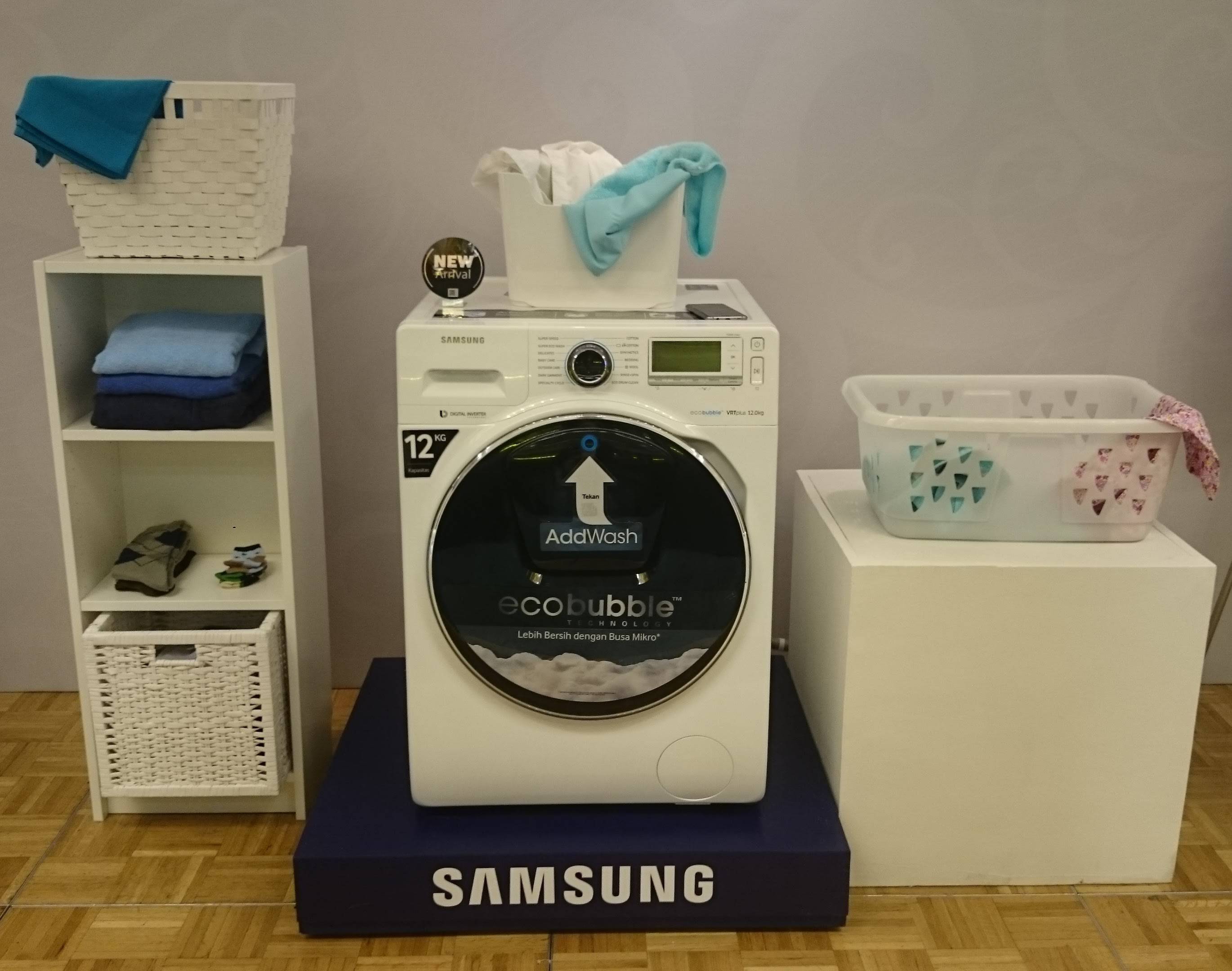 Samsung Addwash, Nggak Ada Lagi Cucian Tertinggal
