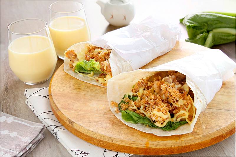 Chicken Karaage Rolls