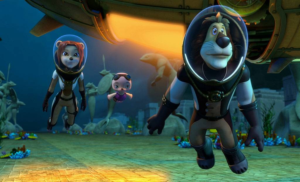 Menutup Liburan dengan Nonton Petualangan Singa Pemberani Atlantos 2