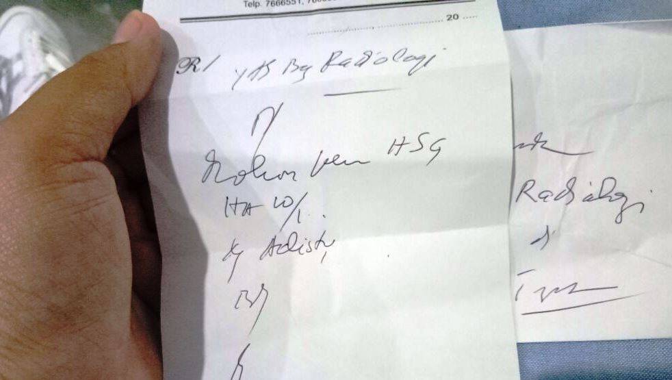 Serba Serbi Persiapan Pemeriksaan Histerosalpingografi (HSG)