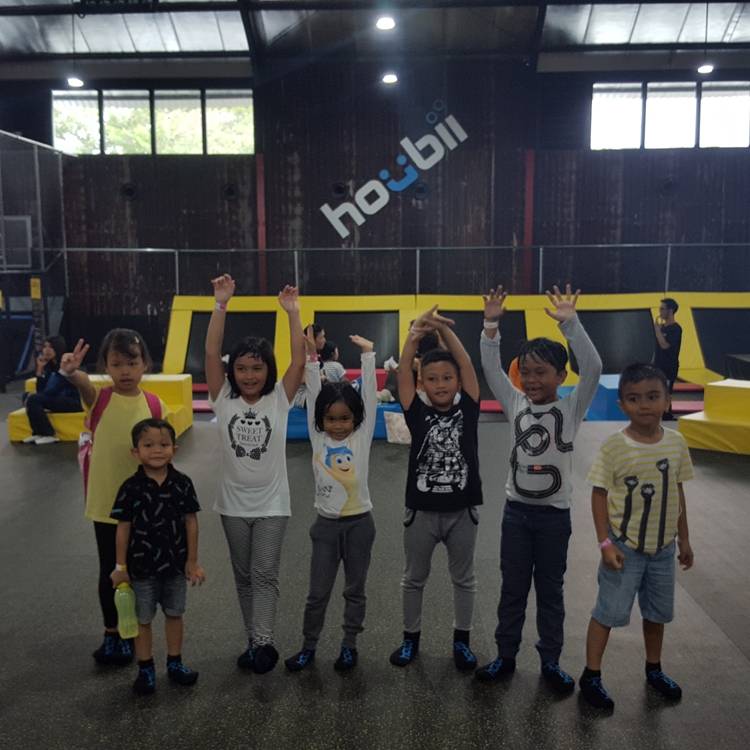 Serunya Melepas Energi di Houbii Urban Adventure Park