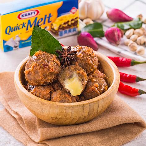 Resep Bola-bola Rendang Keju