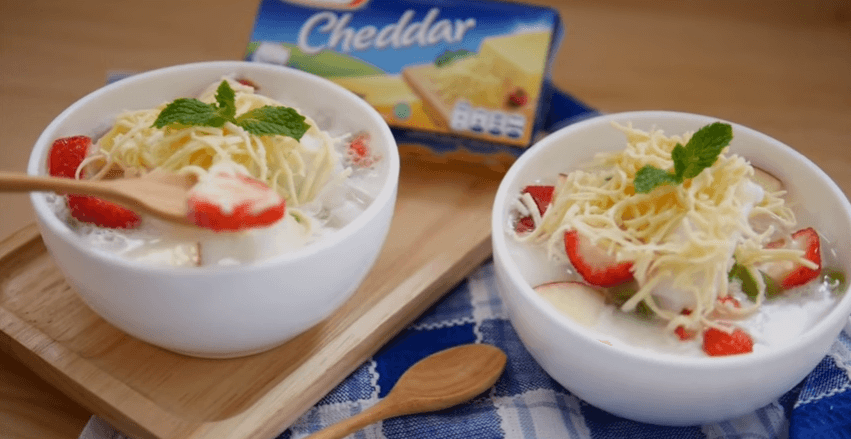 Resep Es Keju Pelangi