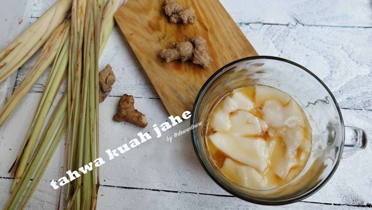Resep Puding Tahwa Kuah Jahe