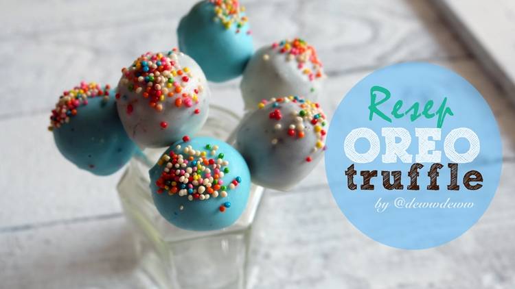 Resep Oreo Truffle 4 Bahan