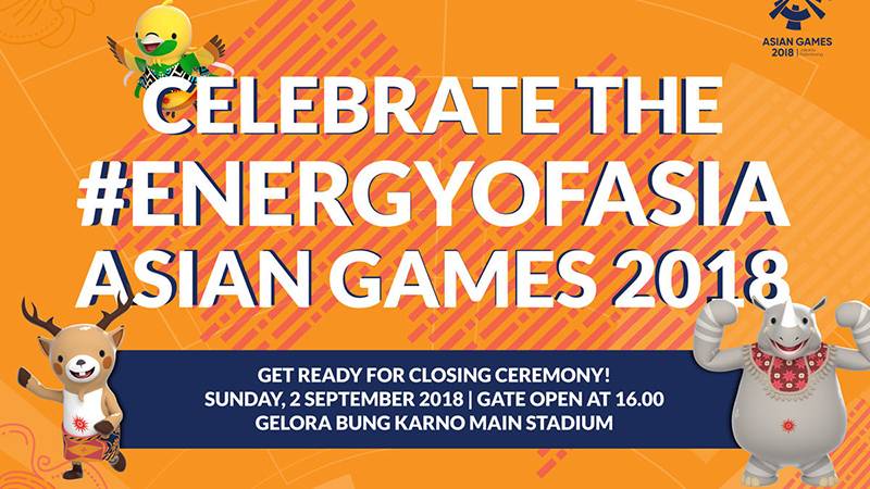 Siapkan Ini untuk Nonton Closing Ceremony Asian Games 2018 dengan Anak